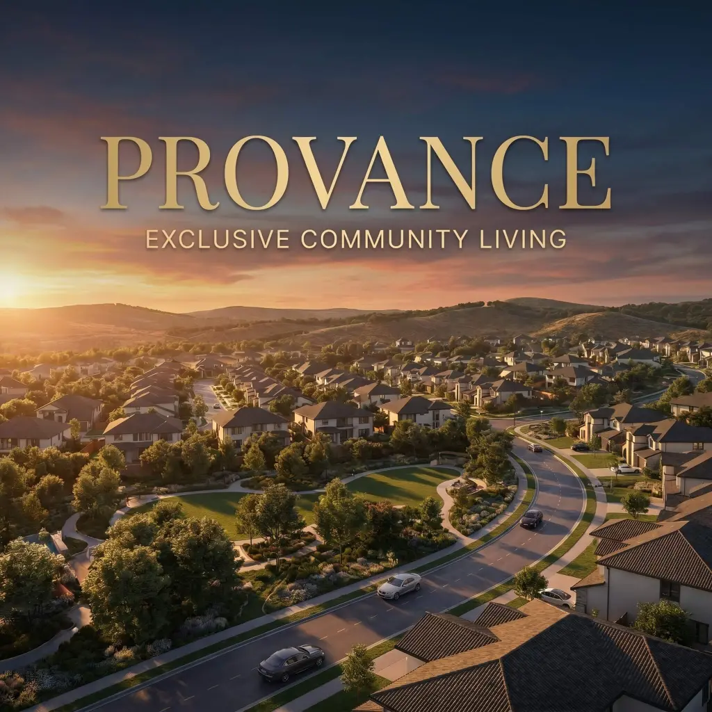 3D визуализация поселка Provance